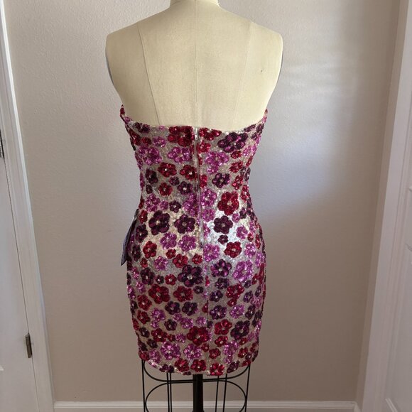 B. Darlin NWT Sequin Homecoming Prom Cocktail Formal - Picture 3 of 5